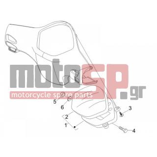 Vespa - GTS 250 ABS 2009 - Electrical - Complex instruments - Cruscotto - 270793 - ΒΙΔΑ D3,8x16