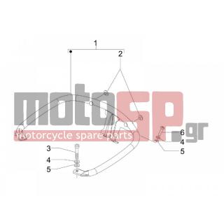 Vespa - GTS 300 IE SUPER SPORT 2011 - Body Parts - grid back