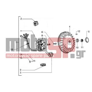 Vespa - PX 125 2013 - Κινητήρας/Κιβώτιο Ταχυτήτων - flywheel magneto