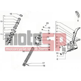 Vespa - PX 125 2012 - Suspension - FORK accessories (Mingxing)