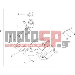 Vespa - PX 125 2012 - Exhaust - silencers