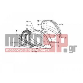 Vespa - PX 125 30 ANNI 2008 - Body Parts - Side skirts - Spoiler - 216053 - ΕΠΑΦΗ ΦΛΑΣ