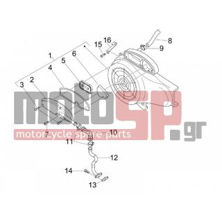 Vespa - S 50 4T 4V COLLEGE 2010 - Engine/Transmission - Secondary air filter casing - 843567 - ΚΑΠΑΚΙ ΑΕΡΑΓ LIB 50 RST 4T-ZIP 4T