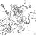 HONDA - SCV100F (ED) Lead 2005 - Κινητήρας/Κιβώτιο ΤαχυτήτωνRIGHT CRANKCASE