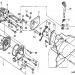 HONDA - VF750C  (ED) 1999 - Κινητήρας/Κιβώτιο ΤαχυτήτωνWATER PUMP