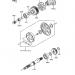 KAWASAKI - NINJA® 600R 1997 - Κινητήρας/Κιβώτιο ΤαχυτήτωνSecondary Shaft