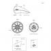 KAWASAKI - VULCAN® 900 CUSTOM 2014 - Body PartsDecals(Ebony/Gray)(CEFA)