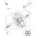 KAWASAKI - NINJA® ZX™-6R ABS 2013 - FrameFront Wheel