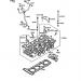 KAWASAKI - CONCOURS 1992 - Κινητήρας/Κιβώτιο ΤαχυτήτωνCylinder Head