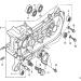 HONDA - SCV100F (ED) Lead 2005 - Κινητήρας/Κιβώτιο ΤαχυτήτωνLEFT CRANKCASE