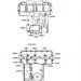 KAWASAKI - NINJA® 750R 1990 - Κινητήρας/Κιβώτιο ΤαχυτήτωνCrankcase Bolt Pattern