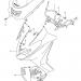 SUZUKI - AN400 (E2) Burgman 2001 - Body PartsFRONT LEG SHIELD (MODEL K1)