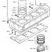 KAWASAKI - ELIMINATOR 1986 - Κινητήρας/Κιβώτιο ΤαχυτήτωνCYLINDER/PISTONS