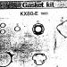 KAWASAKI - KX80 1985 - GASKET KIT