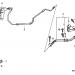 HONDA - FES125 (ED) 2004 - BrakesREAR BRAKE PIPE  (FES125)(FES150)