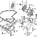 HONDA - CBR1000F (ED) 1988 - Engine/TransmissionOIL FILTER/ OIL PAN/ OIL PUMP