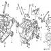 HONDA - XL600V (IT) TransAlp 1990 - Κινητήρας/Κιβώτιο ΤαχυτήτωνCRANKCASE