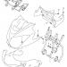 SUZUKI - DL1000 (E2) V-Strom 2002 - Body PartsCOWL BODY INSTALLATION PARTS (MODEL K4/K5/K6)