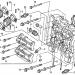 HONDA - FJS600 (ED) Silver Wing 2001 - Κινητήρας/Κιβώτιο ΤαχυτήτωνCYLINDER HEAD (FJS6001/2)