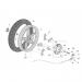Aprilia - SCARABEO 100 4T E3 2009 - ΦρέναRear wheel - Drum Brakes