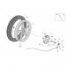Aprilia - SCARABEO 50 4T 4V E2 2012 - Rear wheel - Drum Brakes