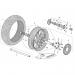 Aprilia - TUONO RSV 1000 2009 - FrameRear wheel Factory