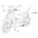 PIAGGIO - BEVERLY 500 2006 - Body PartsSigns and stickers