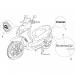 PIAGGIO - BEVERLY 125 2006 - Body PartsSigns and stickers